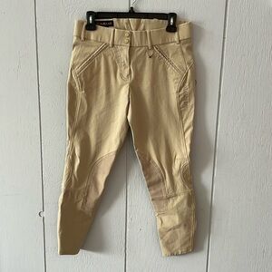 Ariat tan riding pants breeches, size 30R